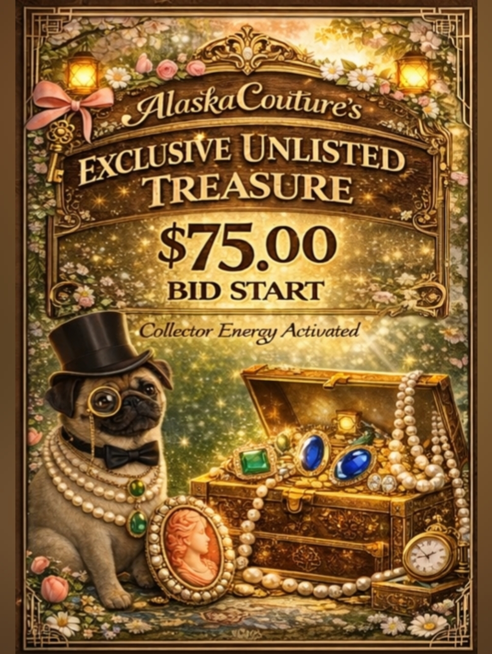 AlaskaCouture's ☀️$75.00 Bid Start☀️ Unlisted Show Stopper Special